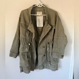Current/Elliott The Military Parka Army Green Size 1 US Small